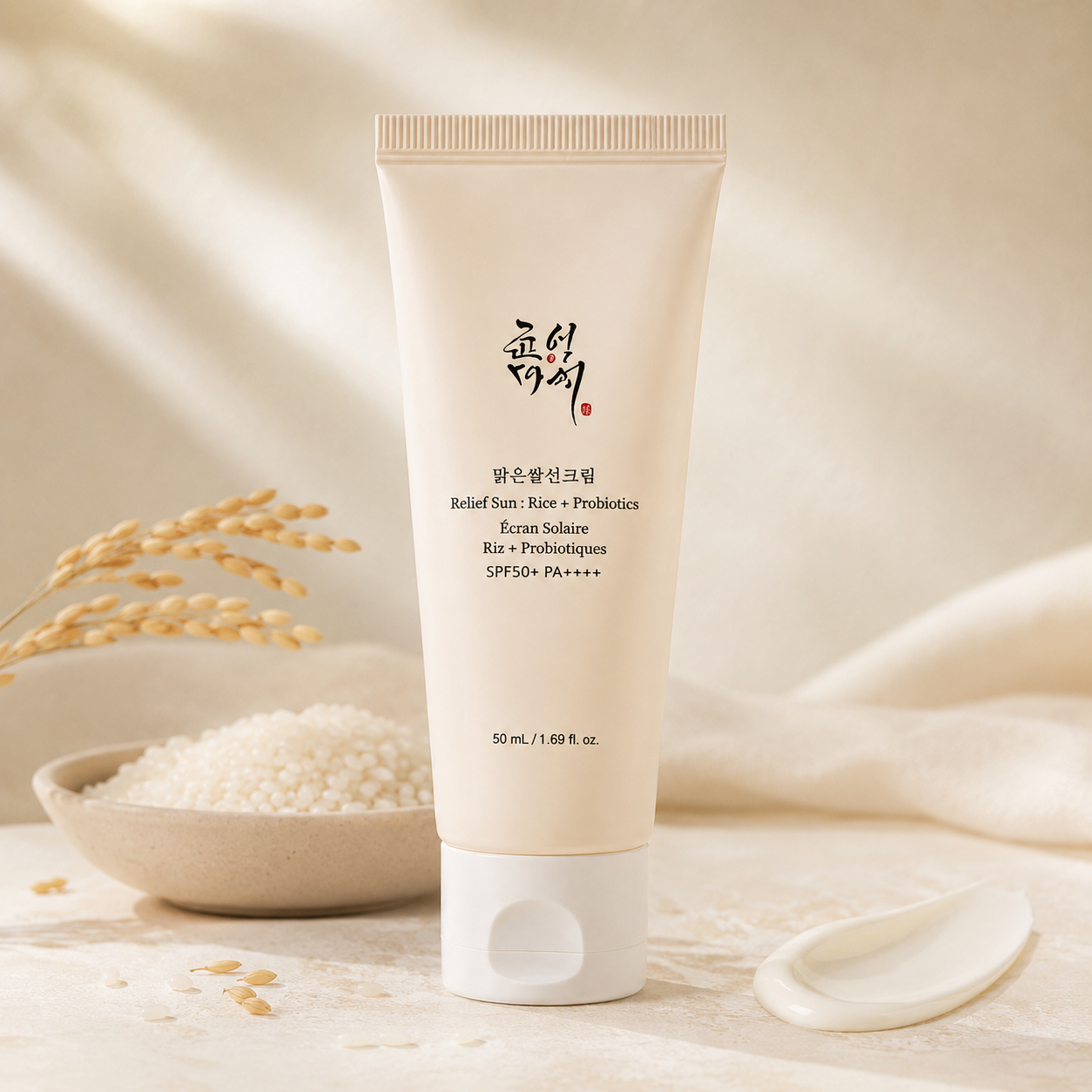 Beauty of Joseon Relief Sun: Rice + Probiotics SPF50+ PA++++