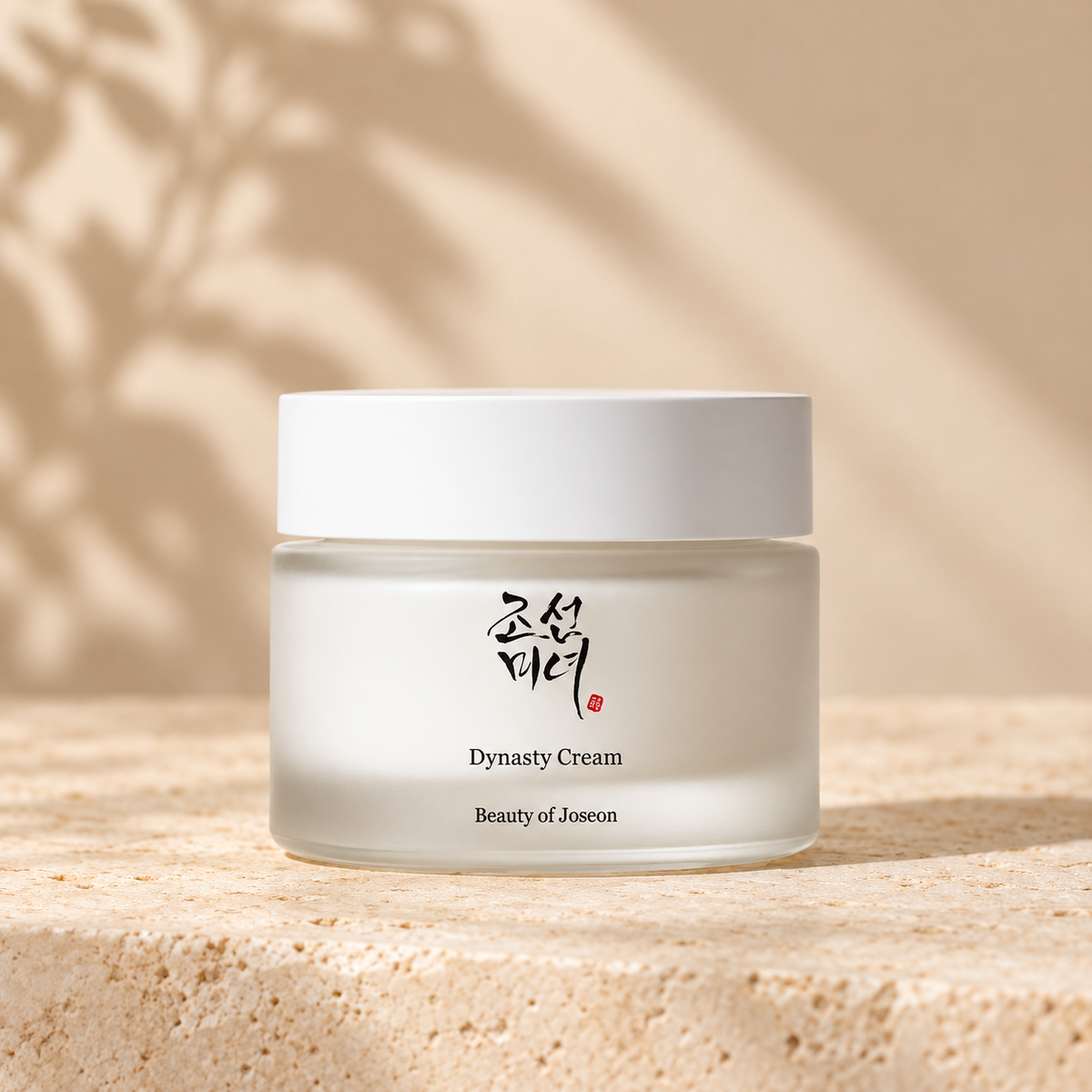 Beauty of Joseon Dynasty Cream 50ml on a warm beige background