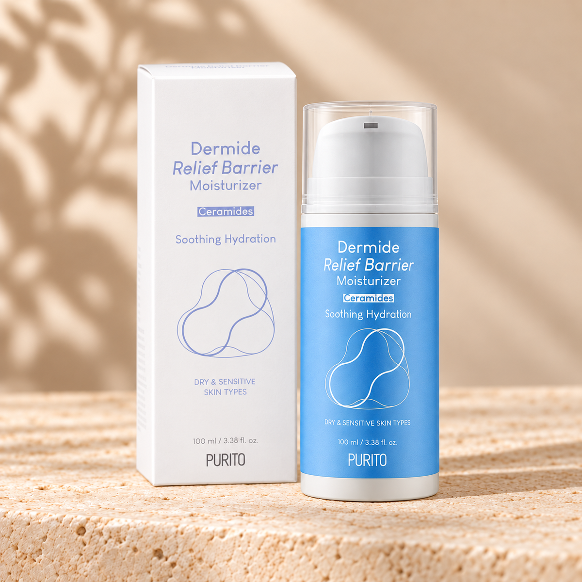 PURITO Dermide Relief Barrier Moisturizer 100ml with retail box